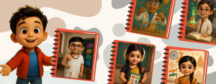 CUSTOMISED SUBJECTS PHOTO NOTEBOOKS