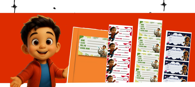 CUSTOM PHOTO NAME STICKERS