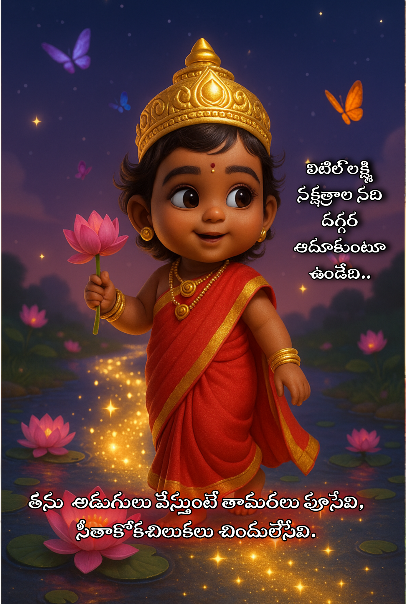 LITTLE LAKSHMI THEMED CUSTOMISED STORY BOOK