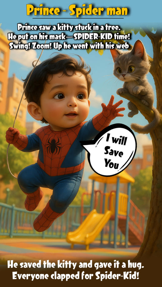 Personalized Superhero Story Book | Custom Name & Photo