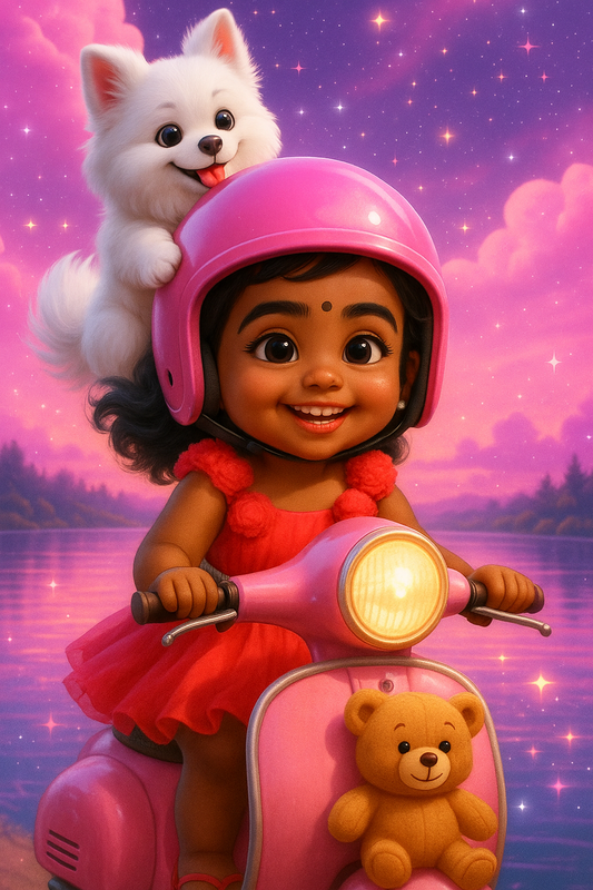 A Magical Adventure with Your Child as the HeroINE