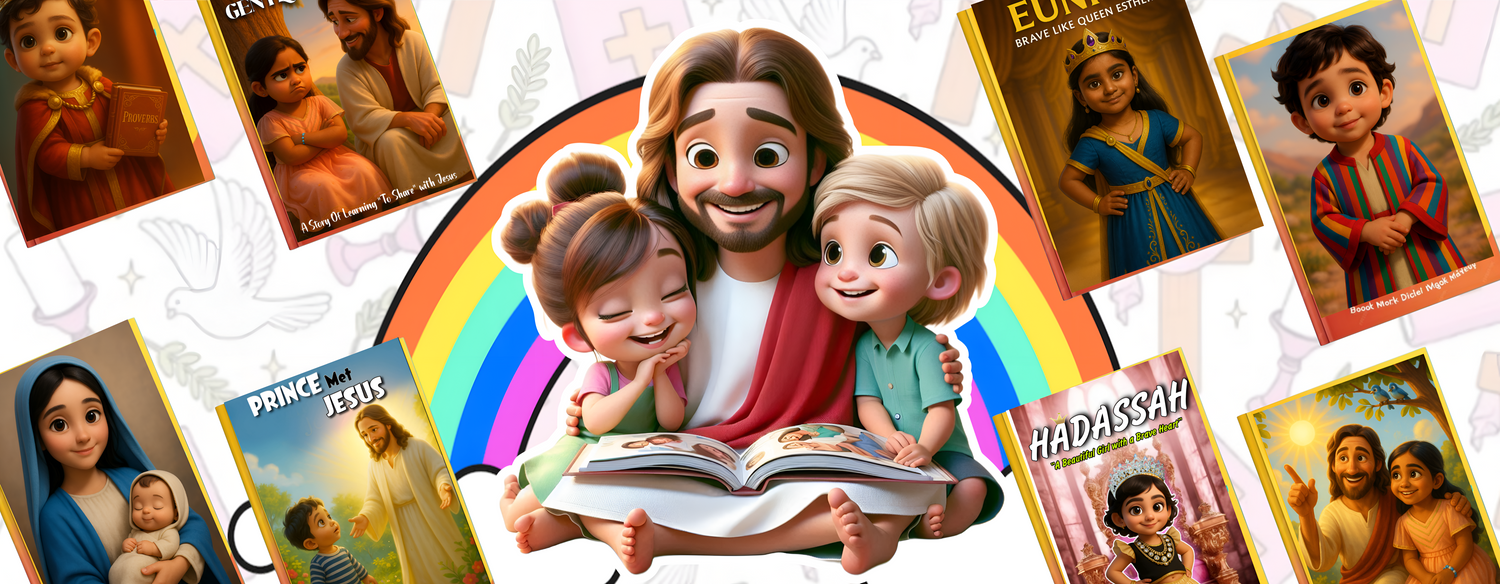 CHRISTIAN CUSTOM PHOTO STORY BOOKS