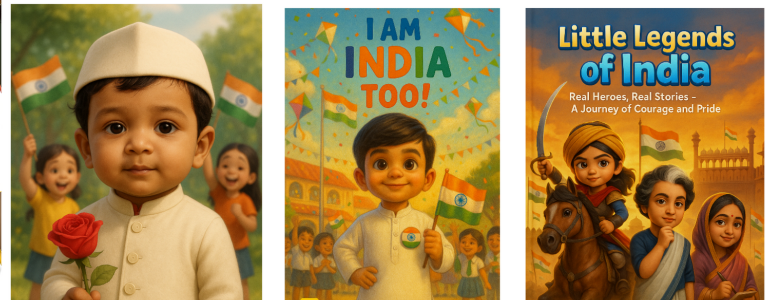 INDEPENDENCE DAY CUSTOMISED PHOTO STORY BOOK