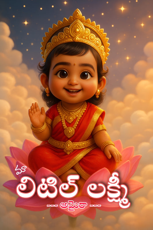 LITTLE LAKSHMI THEMED CUSTOMISED STORY BOOK