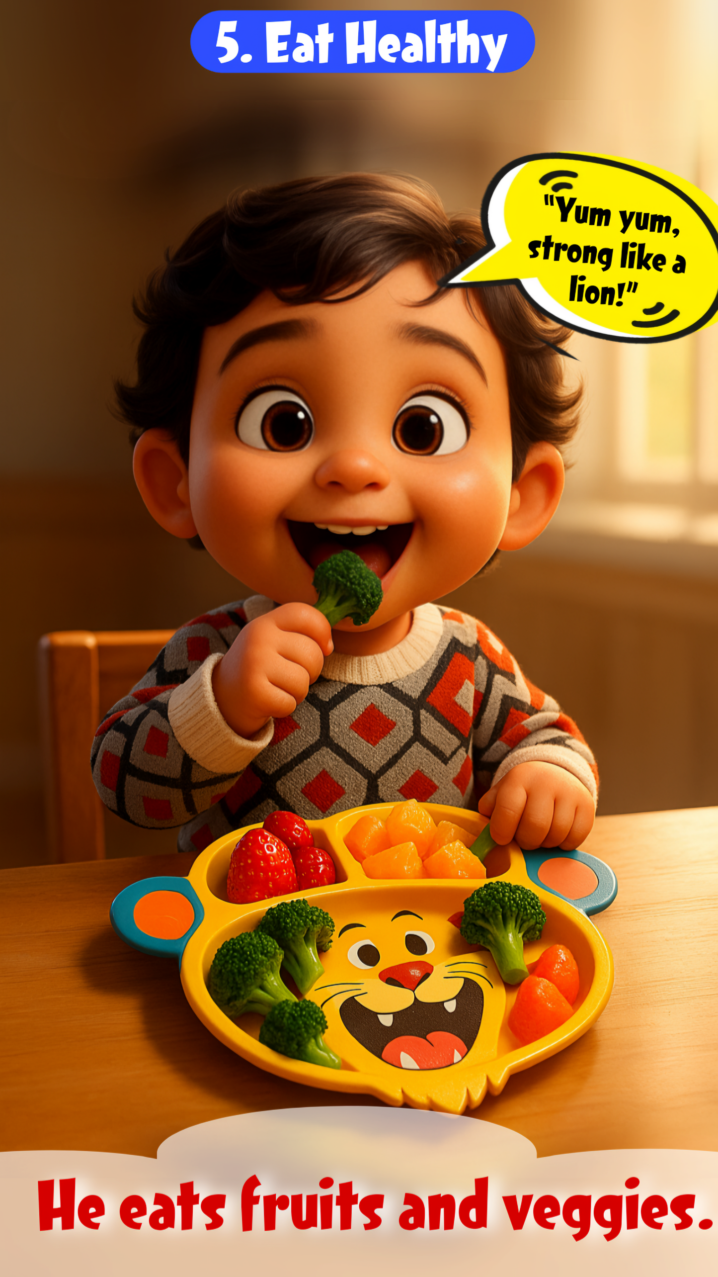 Personalized Good Habitjs Book for Kids | Name & Avatar Story