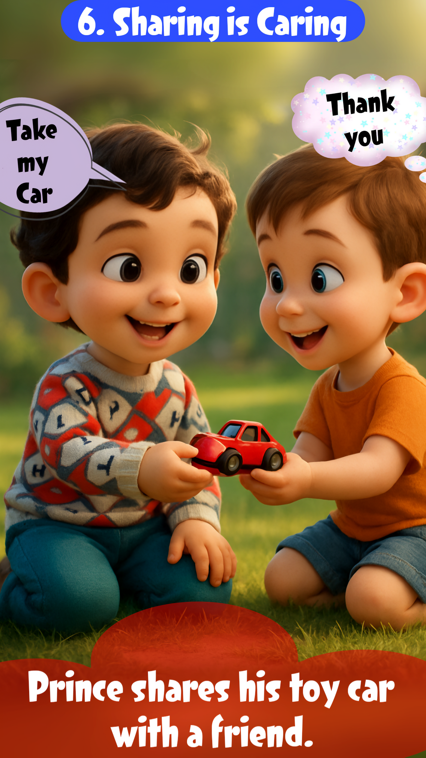 Personalized Good Habitjs Book for Kids | Name & Avatar Story