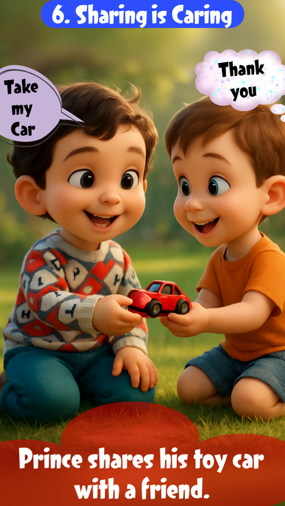 Personalized Good Habitjs Book for Kids | Name & Avatar Story