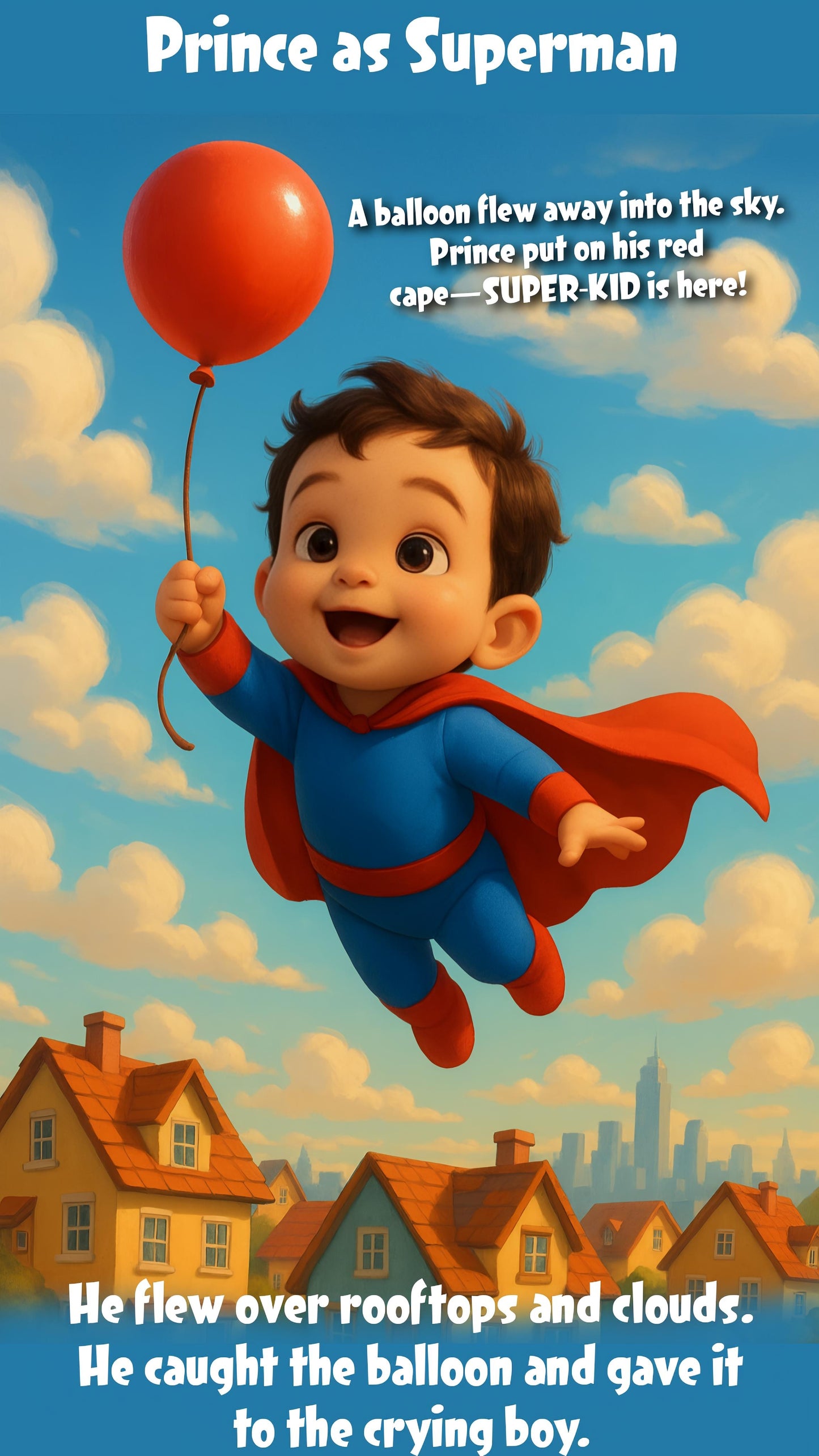 Personalized Superhero Story Book | Custom Name & Photo