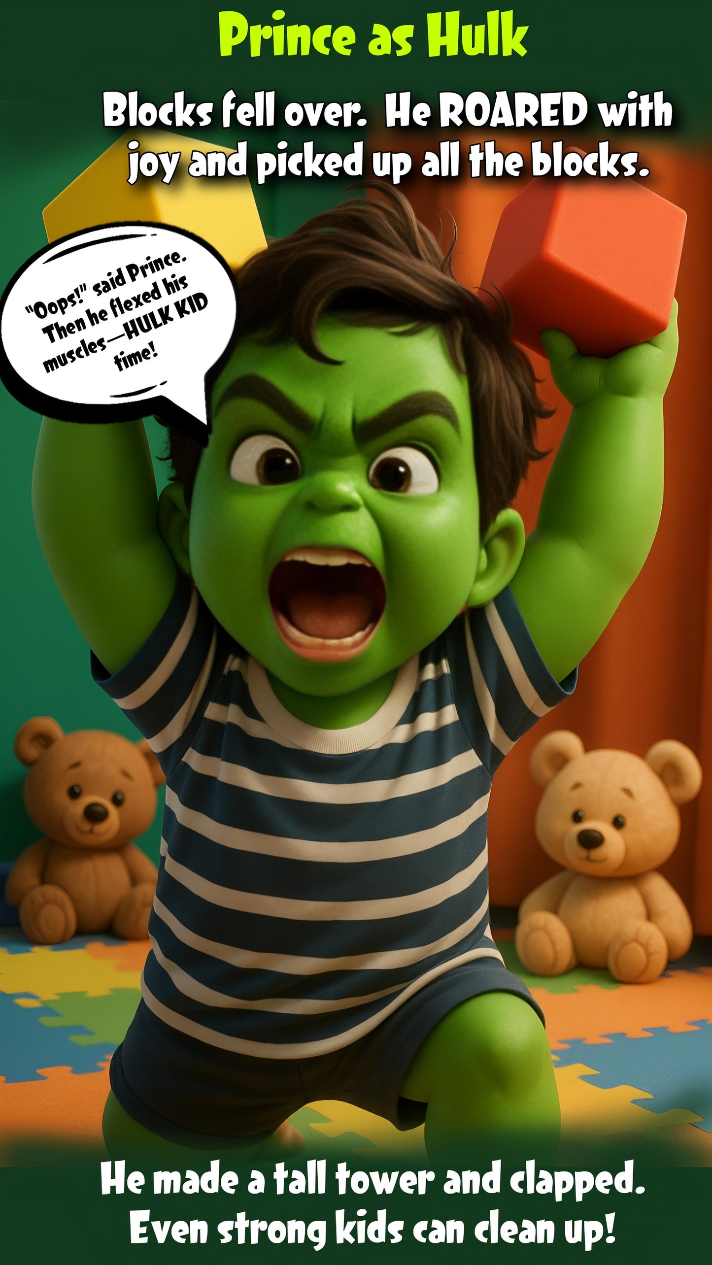 Personalized Superhero Story Book | Custom Name & Photo