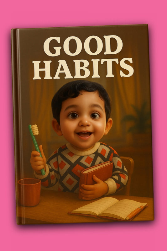 Personalized Good Habitjs Book for Kids | Name & Avatar Story