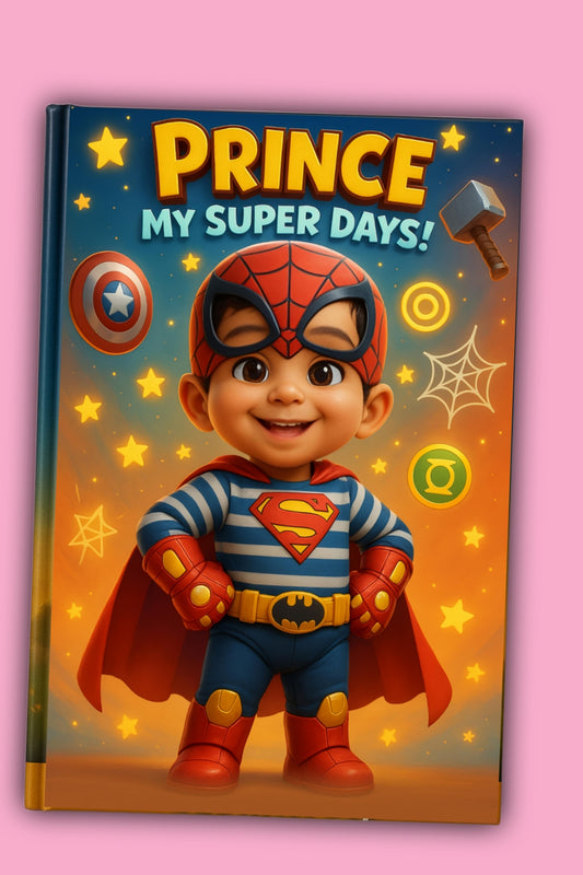 Personalized Superhero Story Book | Custom Name & Photo