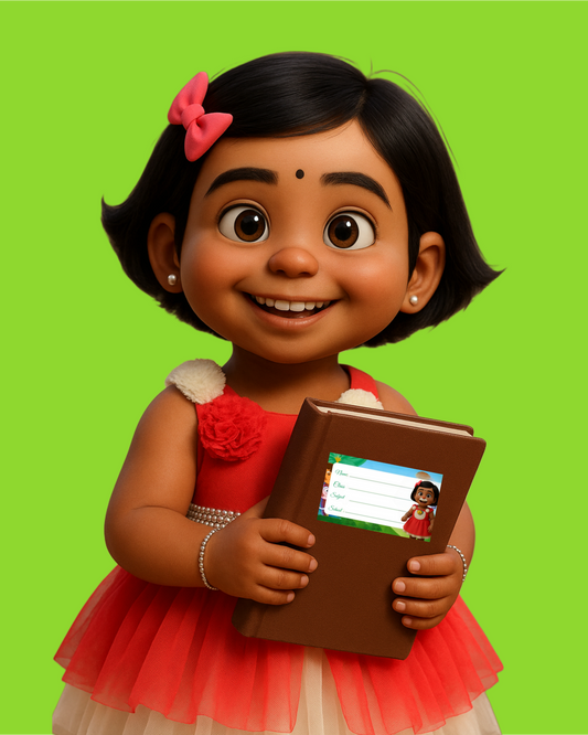 DORA THEME CUSTOM NAME STICKERS