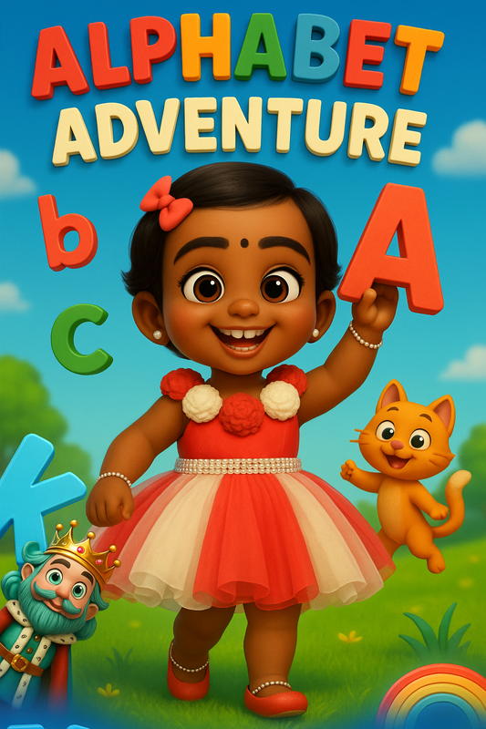 Customised Alphabet Adventure Book | Name & Photo Book