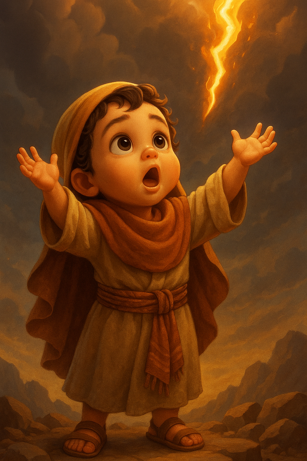 CHRISTIAN THEMED BABY AS BIBLE CHARACTERS STORY BOOKS