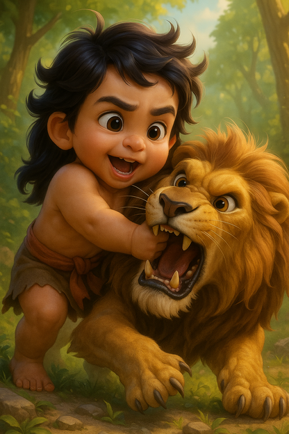 CHRISTIAN THEMED BABY AS BIBLE CHARACTERS STORY BOOKS