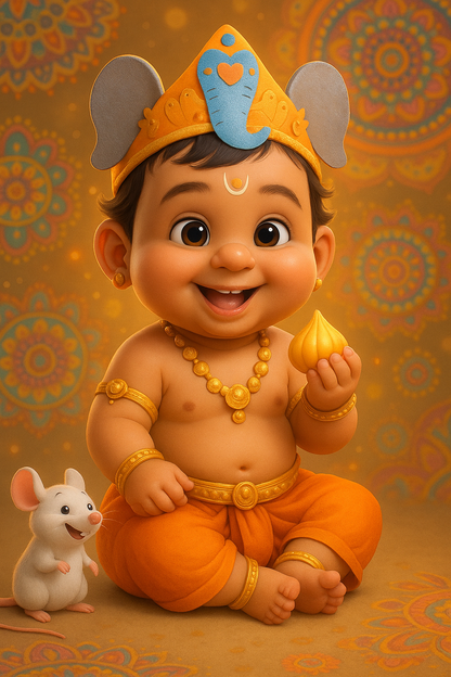 KID AS HINDU GODS THEME CUSTOMISED STORY BOOK