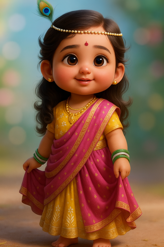 LITTLE RADHA THEMED STORY BOOK